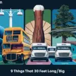 9 Things That Are 30 Feet Long/Big