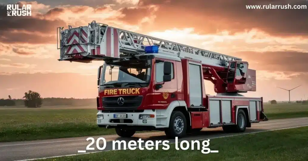 Professional Fire Truck Ladder Extension