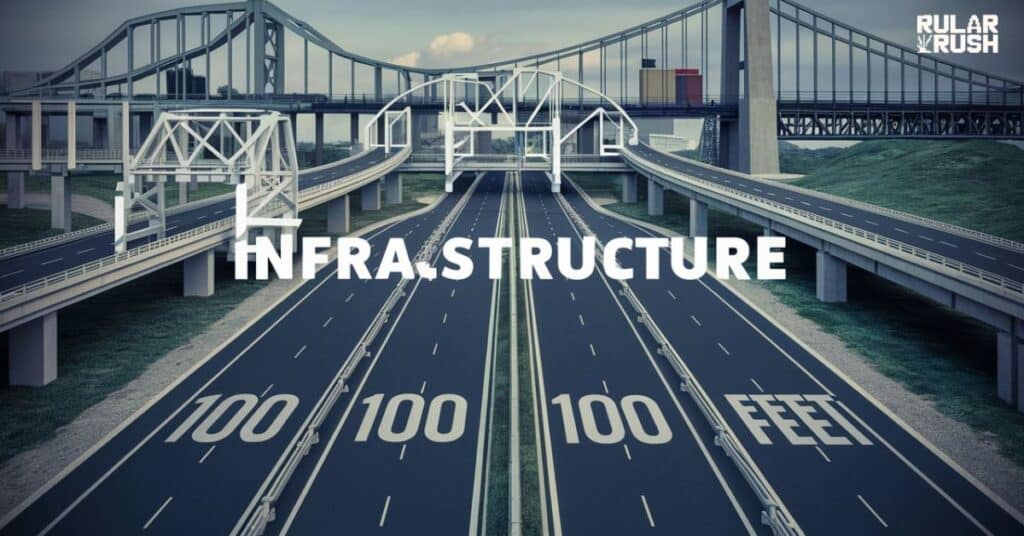 Infrastructure and 100 Feet