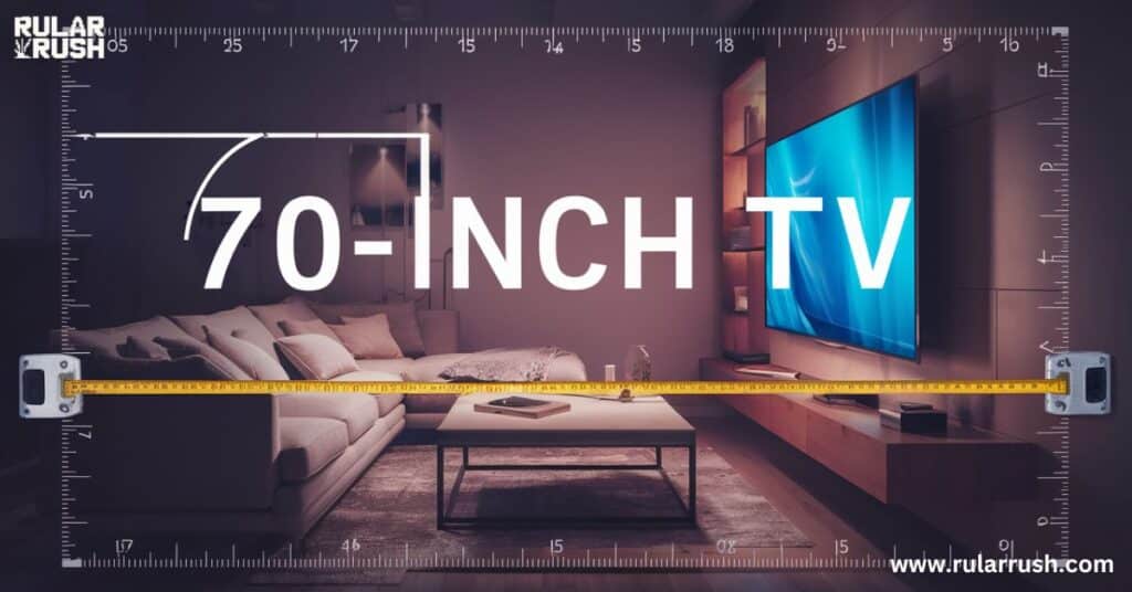 Optimal Screen-to-Seat Distance for a 70-Inch TV