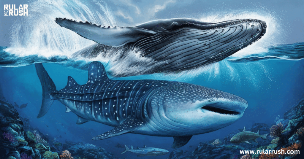 Nature's Giants: Aquatic Marvels at 50 Feet