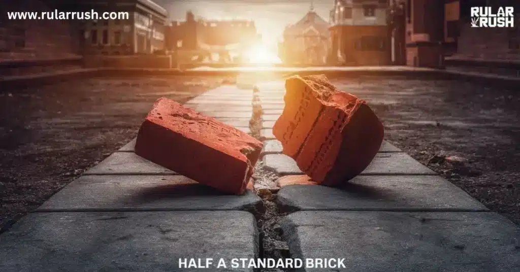 2. Half a Standard Brick