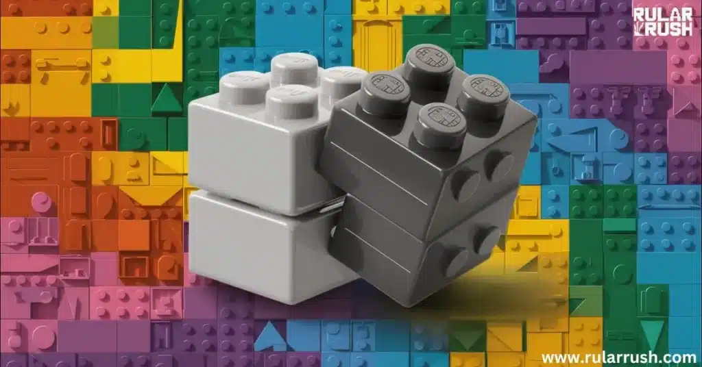 6. Two LEGO Bricks Stacked Together