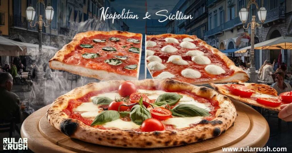 Comparisons: Neapolitan vs. Sicilian Pizza