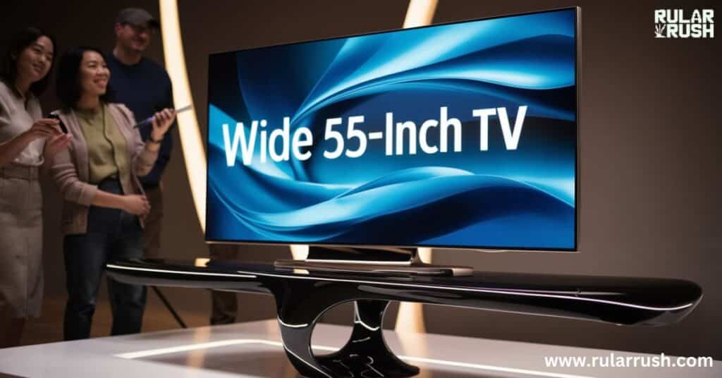 What is the Actual Width of a 55 Inch TV?