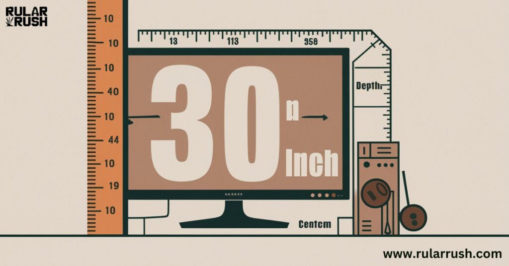 Understanding 30 Inch TV Measurements