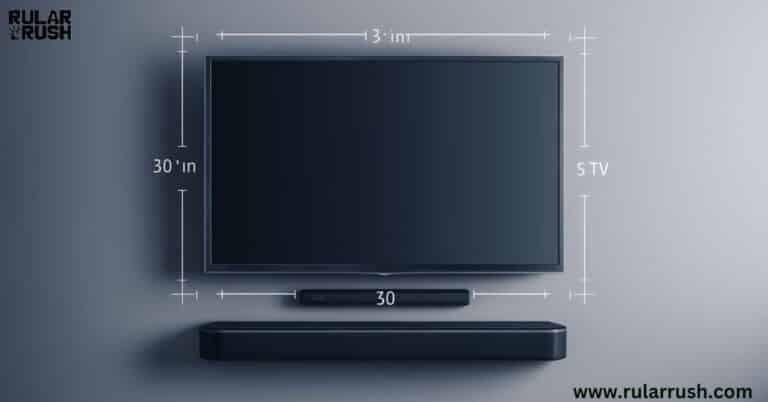 30 Inch TV Dimensions and Setup Tips for Your 30 inch Smart TV - Rular Rush - How Much Does A 30 Inch Tv Cost