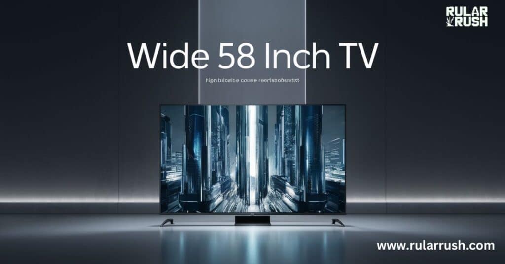 Typical 58 Inch TV Dimensions