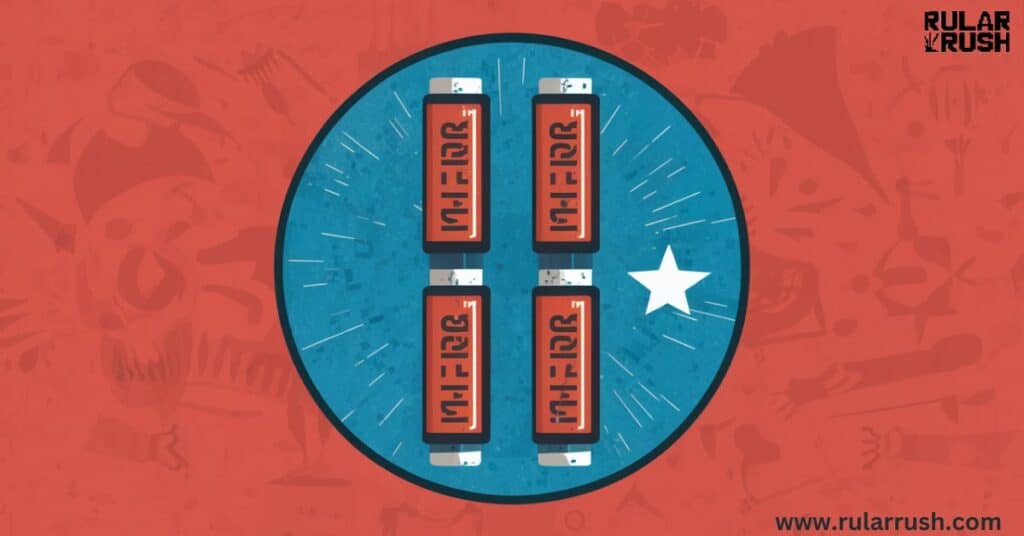 4. Diameter of Four AAA Batteries