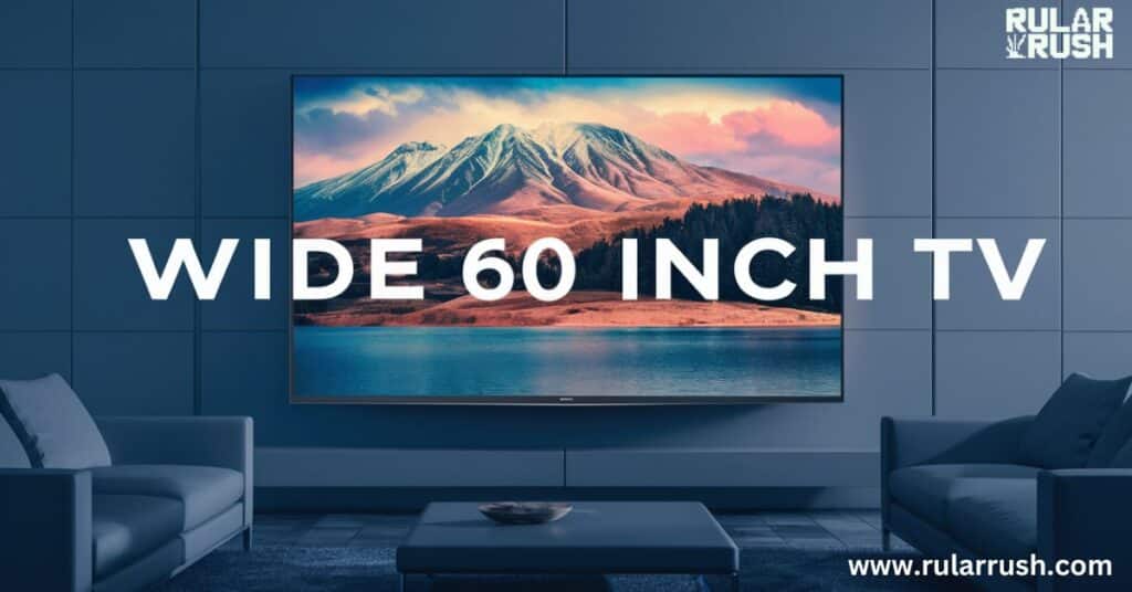 How Wide is a 60 Inch TV?